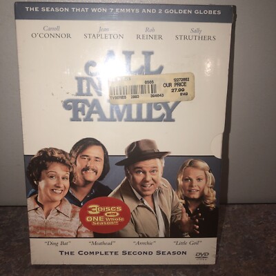 NEW SEALED DVD All in the Family The Complete Second Season 24 Episodes