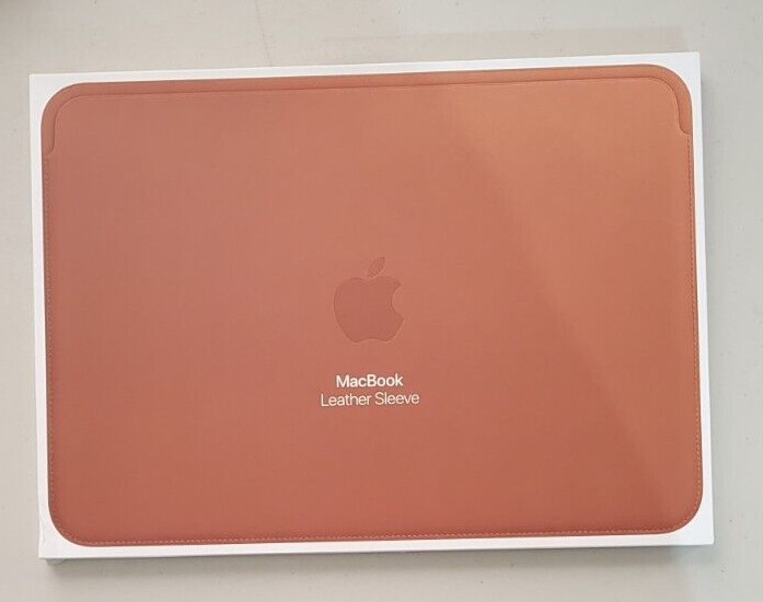Apple Leather Sleeve for 12 inch MacBook - brown