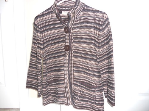 Croft and Barrow cardigan sweater PM 