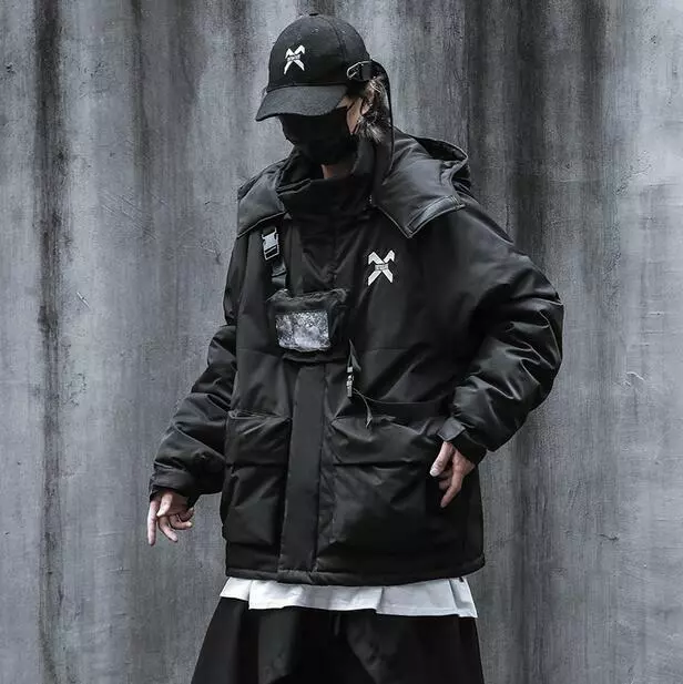 Chaqueta Parka de Invierno Techwear para Hombre con Nicaragua Ubuy