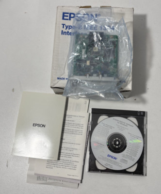 New Old Stock Sealed Epson Type-B IEEE 1394 Interface Card