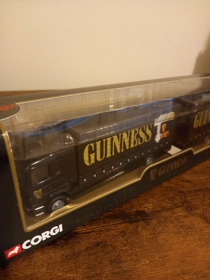 Corgi Guinness Scania 4 wheel rigid and trailer 59531 - Image 2 of 4
