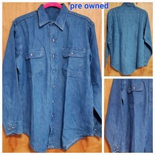Denim Jeans Shirt Men