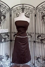707 ALFRED SUNG B414 SZ 8 BROWN  $189  PROM FORMAL GOWN DRESS