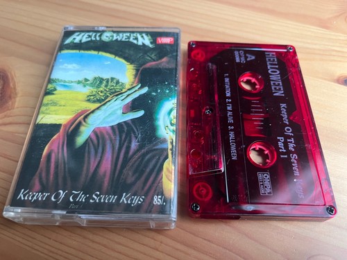 Helloween Keeper of the Seven Keys Part I Cassette Tape (ONPA 1987) Power Metal - Afbeelding 1 van 4