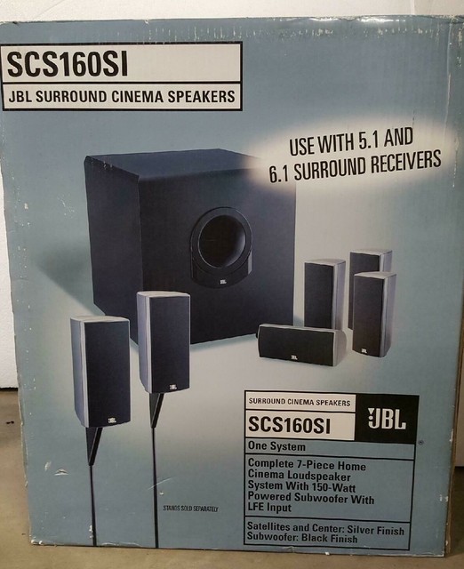 jbl 6.1 home theater speakers