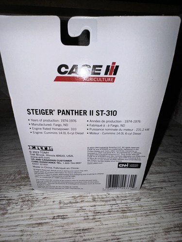 1/64th Scale Steiger Panther II St-310 Fwd Tractor Pink Ertl Die-Cast - Picture 7 of 7