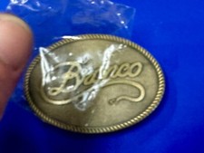 Bronco - Rodeo Cowboys Bucking Saddle Bronc Rope Belt Buckle