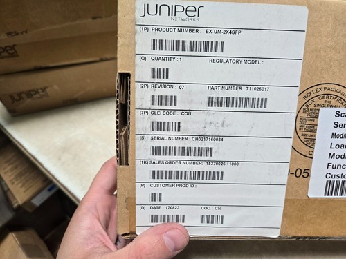 SEALED Juniper 2-Port 10G SFP and 4-Port 1G SFP Uplink Module EX-UM-2X4SFP - Picture 3 of 7