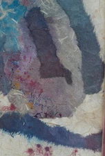 MODERN MODERNISM ABSTRACTION TX TEXAS ANN HARTLEY EXPRESSIONISM MOD MIXED MEDIA