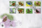 2011 Isle of Man Butterfly Collection First Day Cover