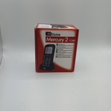 TTfone Mercury 2 Big Button Senior Mobile Black TT200 In Original Box h24