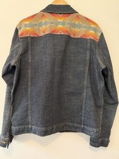 Pendleton Denim Jacket Sierra Ridge Men's M Pockets nwt western americana.