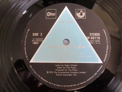 PINK FLOYD – THE DARK SIDE OF THE MOON Japan poster,booklet