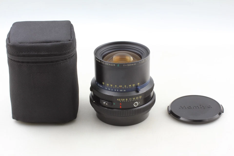 Sin niebla [COMO NUEVO con estuche] Mamiya Sekor Z 50 mm f/4,5 W para RZ67 Pro II IID de JAPÓN Foto 2 de 4
