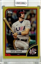 2023 Topps World Baseball Classic Usa Kyle Tucker Base Gold Rainbow 38/50