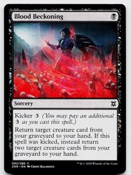 Blood Beckoning 92/280 Zendikar Rising Common MTG