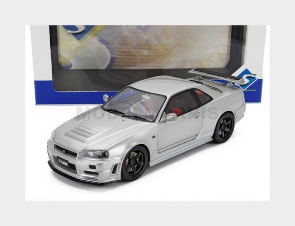 Solido 1804312 Nissan Skyline GT-R (R34) Z-TUNE 1999 StraßEnauto Silber 1/18-image