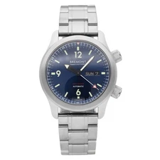 Bremont U-2 Stainless Steel Blue Dial 43mm Automatic Men's Watch U2-BL-B