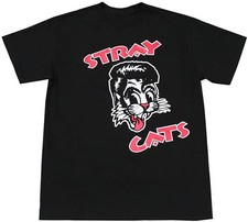 Merry Christmas Stray Cats Cat Head Logo Gift Funny All Size Tee P63.29