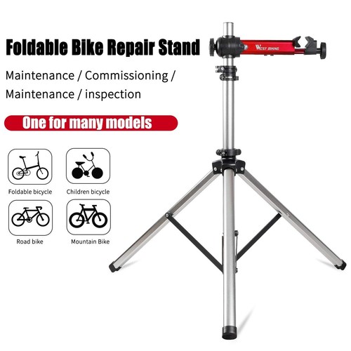 West Biking Bike Repair Stand(max 85 Lbs) - Adjustable Foldable Bike W - Picture 3 of 9