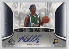 2006-07 SP Game Used Edition SIGnificance /100 Marquis Daniels #SA-MD Auto