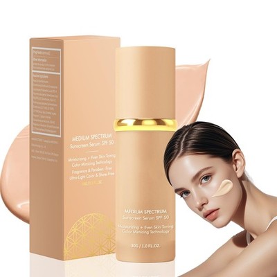 4-in-1 Color Changing Foundation SPF 50+ | Hydrating, Waterproof Makeup, Conceal