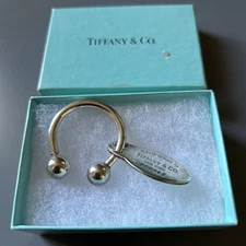 Tiffany & Co. 925 Sterling Silver Vintage 2001 Key Holder New York  AD4342