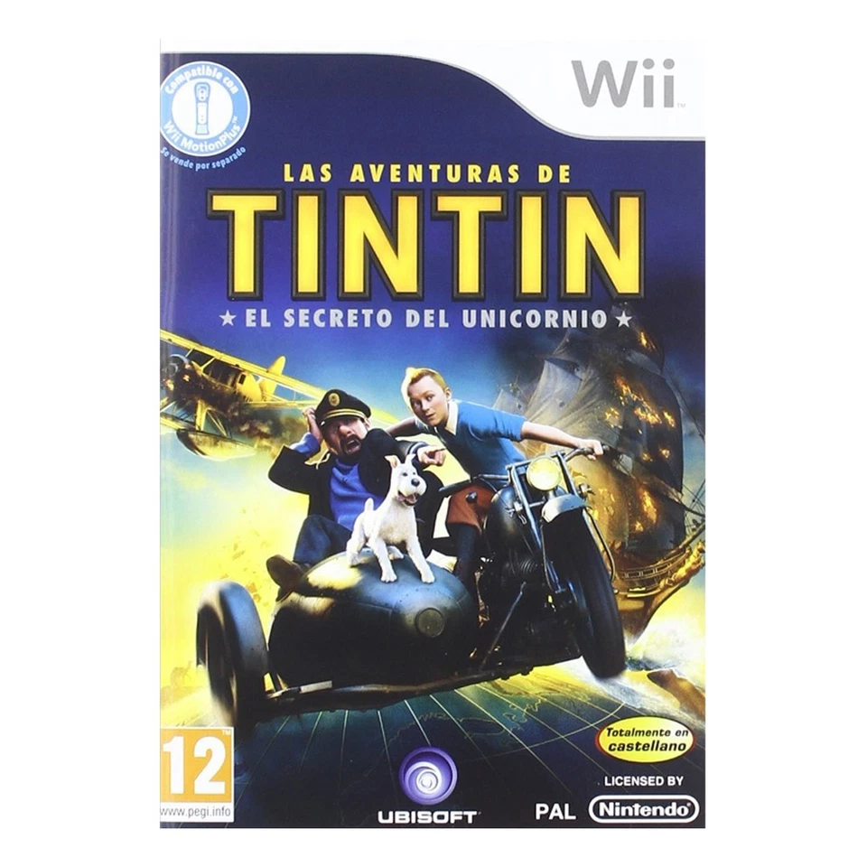 Las Aventuras de Tintin el Secreto del Unicornio Wii [PO8834]
