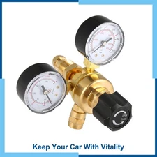 Universal Pack (1) Dual Argon CO2 Gauges Pressure Regulator CGA580 Welding