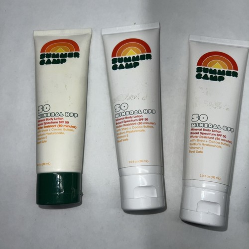 Paquete de 5 hidratantes faciales diarios Summer Camp Mineral BFF FPS 50 3,0 oz - Imagen 5 de 6