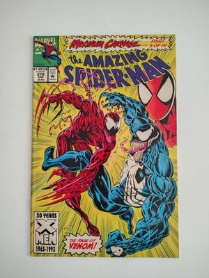 The Amazing Spider-Man #378 Newsstand Variant (Marvel Comics June 1993)
