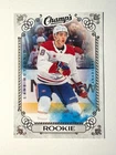 2024-25 UD Champs Rookies LANE HUTSON Montreal Canadiens Rookie Card# C-9