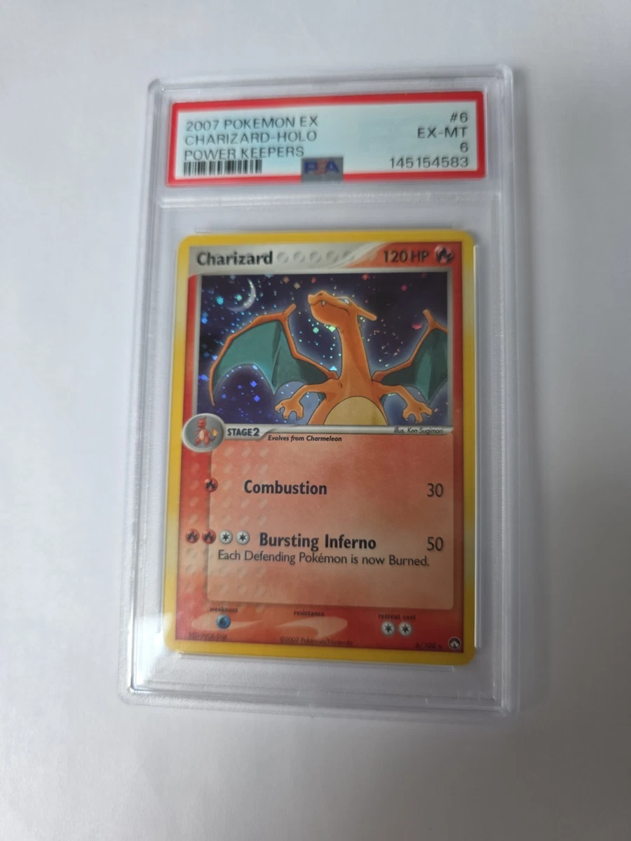 Collectible Individual Grade 6 Charizard Pokémon TCG Card Games in