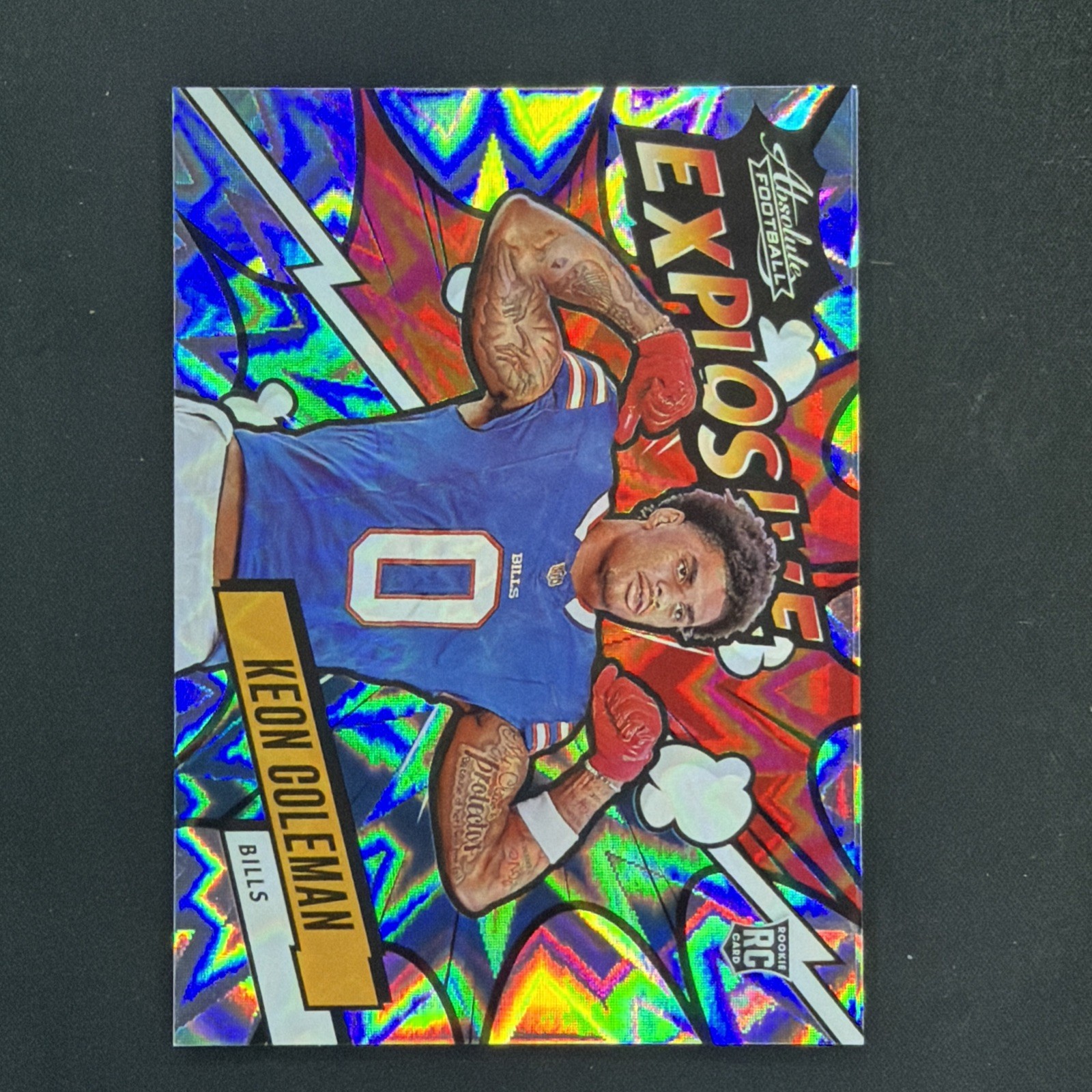 2024 Panini Absolute - Keon Coleman Rookie (RC) - EXPLOSIVE SSP - Buffalo Bills