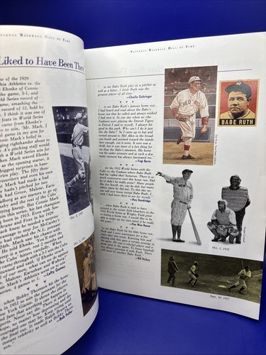 Salón de la Fama/Museo del Béisbol Nacional 1989 140 páginas Anuario-Banco, Yastrzemski - Imagen 6 de 7