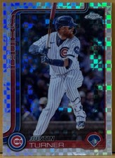 2025 Topps Chrome Update Baseball Justin Turner X-Fractor Chicago Cubs USC170