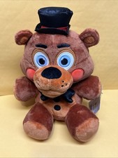 Five Nights at Freddy  s Toy Freddy FNAF 2 Plush Jazwares 8 Inch GITD Eyes NWT