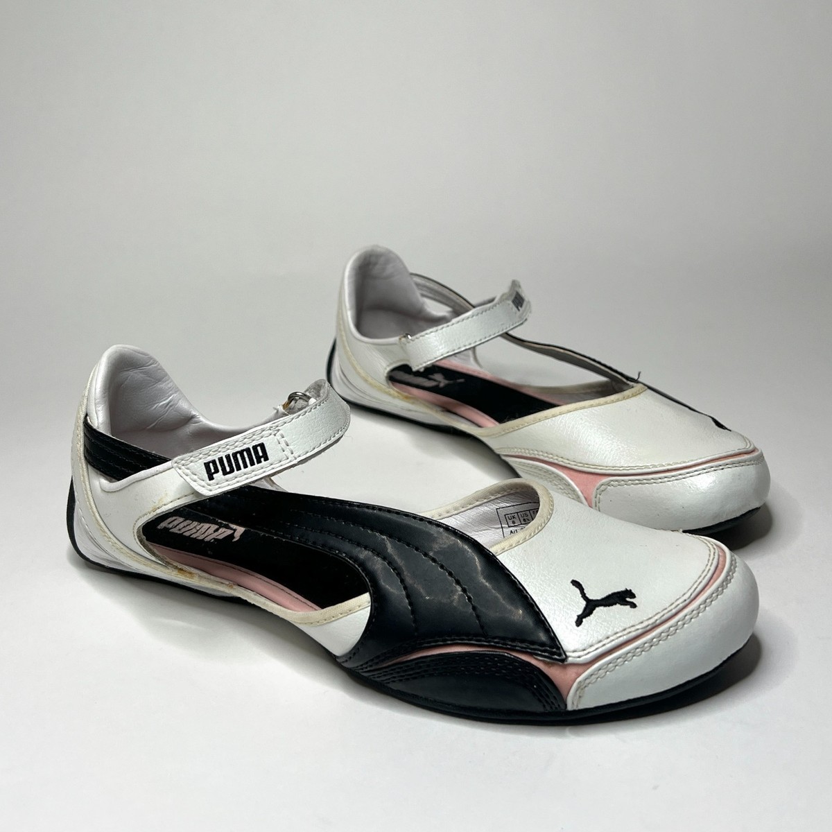 Puma Vintage Speed Princess Leather Ballet Flats US 8.5 | eBay