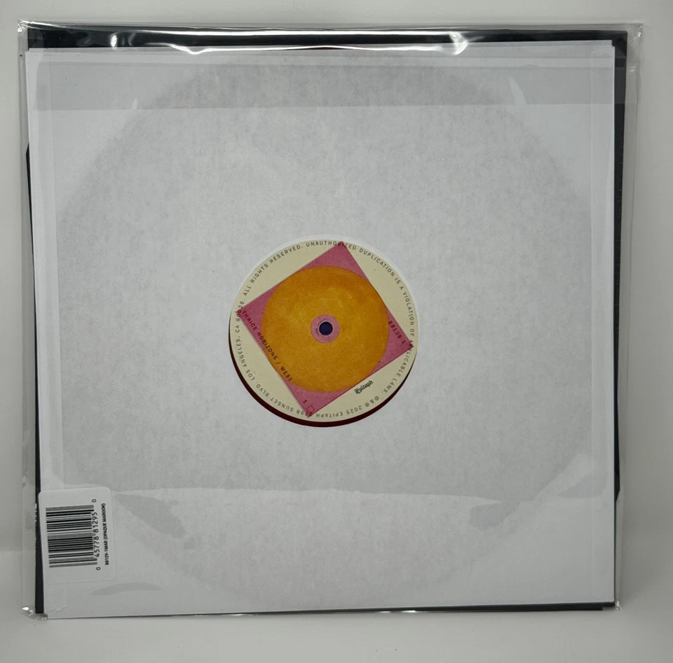 SIGNED COVER - Thrice - Horizons West - Opaque Maroon Vinyl LP Foto 2 de 2