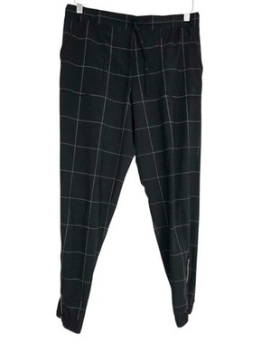 Albion Size Small Pants Trouser Jogger Window Pane Plaid