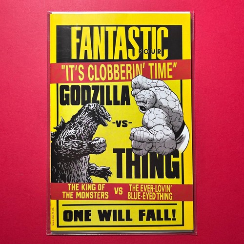Godzilla Vs. Fantastic Four #1 Lee Garbett Versus Variante | Marvel Comics (2513)