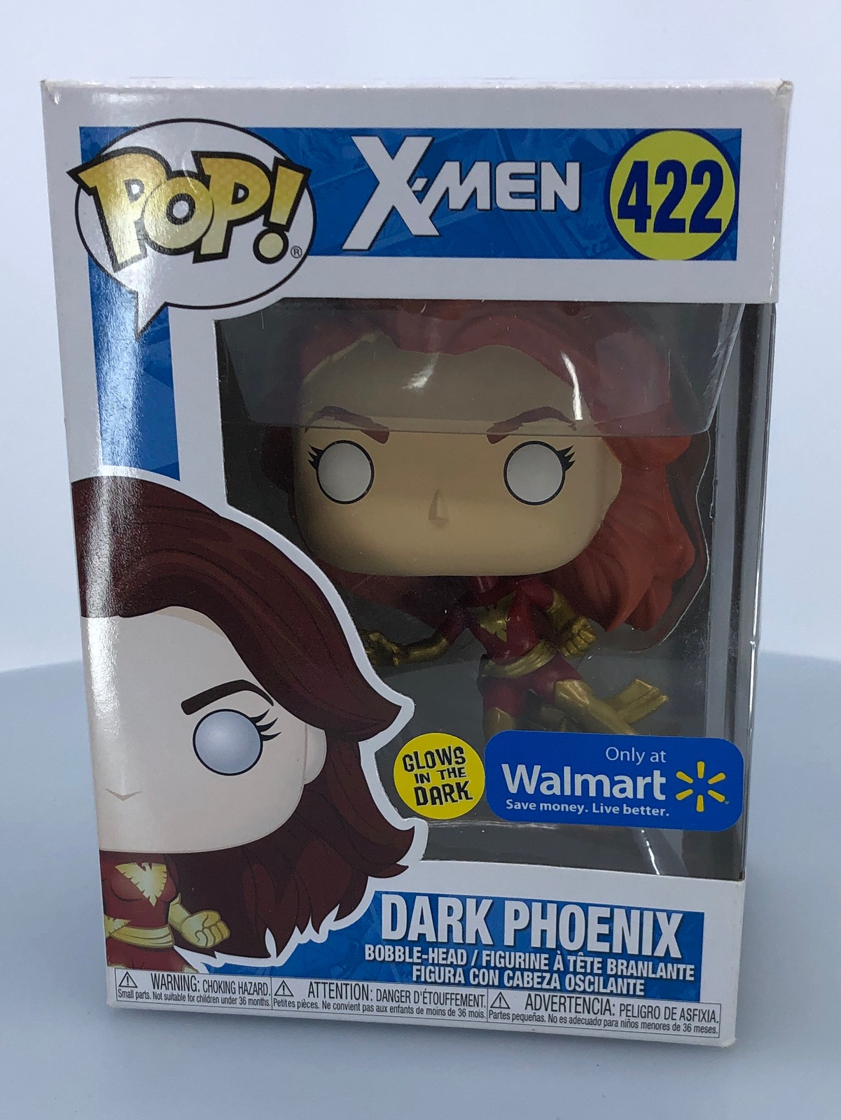 Sale Funko Pop! Marvel X-Men Dark Phoenix #422 Walmart Exclusive Vinyl Figure Damaged