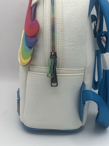 Mini Mochila Unicornio Arco Iris Inside Out Loungefly Parks Disney Nueva con Etiquetas - Imagen 3 de 5
