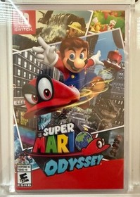 Super Mario Odyssey (Nintendo Switch) VGA 85 Sealed First Print not WATA CGC