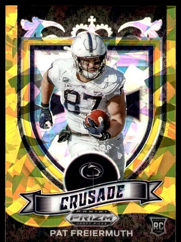 Pat Freiermuth 2021 Panini Prizm D/P Collegiate #173 Penn State Nittany Lions