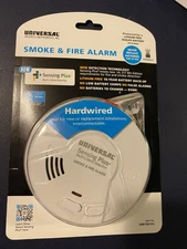 USI Smoke & Fire Alarm - AMI1061SC - Hardwired - 10 Year Battery Back-up