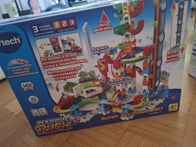 Vtech  Kugelbahn Marble Rush - Super Sky Tower Set XL300 E