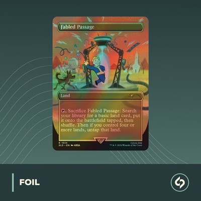 MTG | Fabled Passage | SECRET LAIR x FALLOUT | NM | EN | FOIL | MAGIC