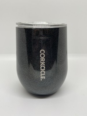 Corkcicle Pixie Dust Black Wine Tumbler NWOB 